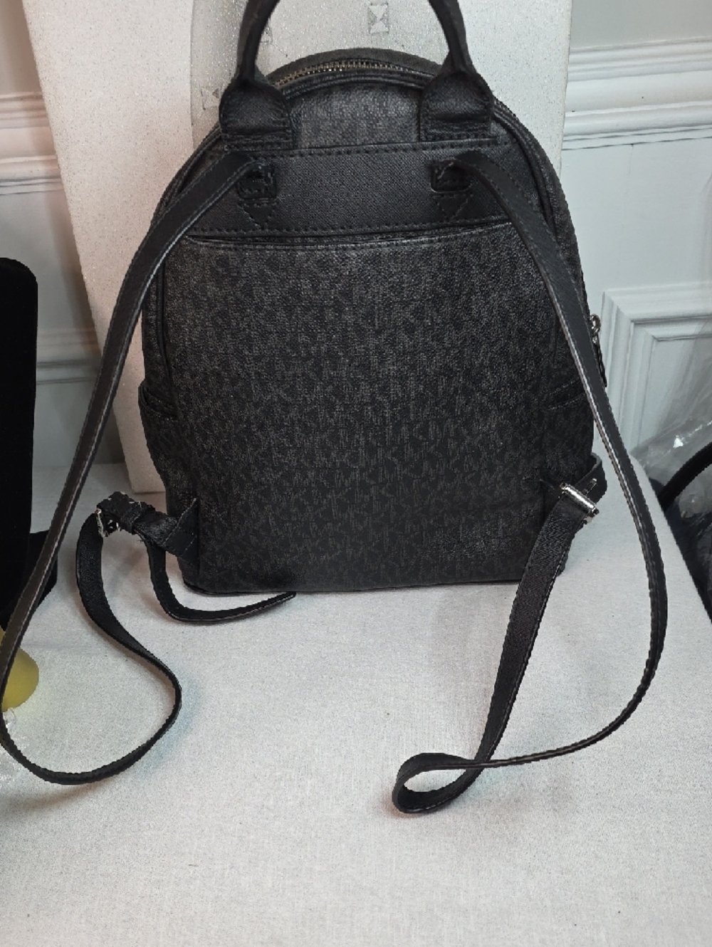 Michael Kors Abbey Medium Leather Backpack - Picture 4 of 8